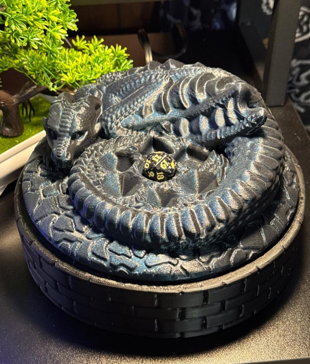 🐉 Dragon’s Hoard Dice Box 🎲