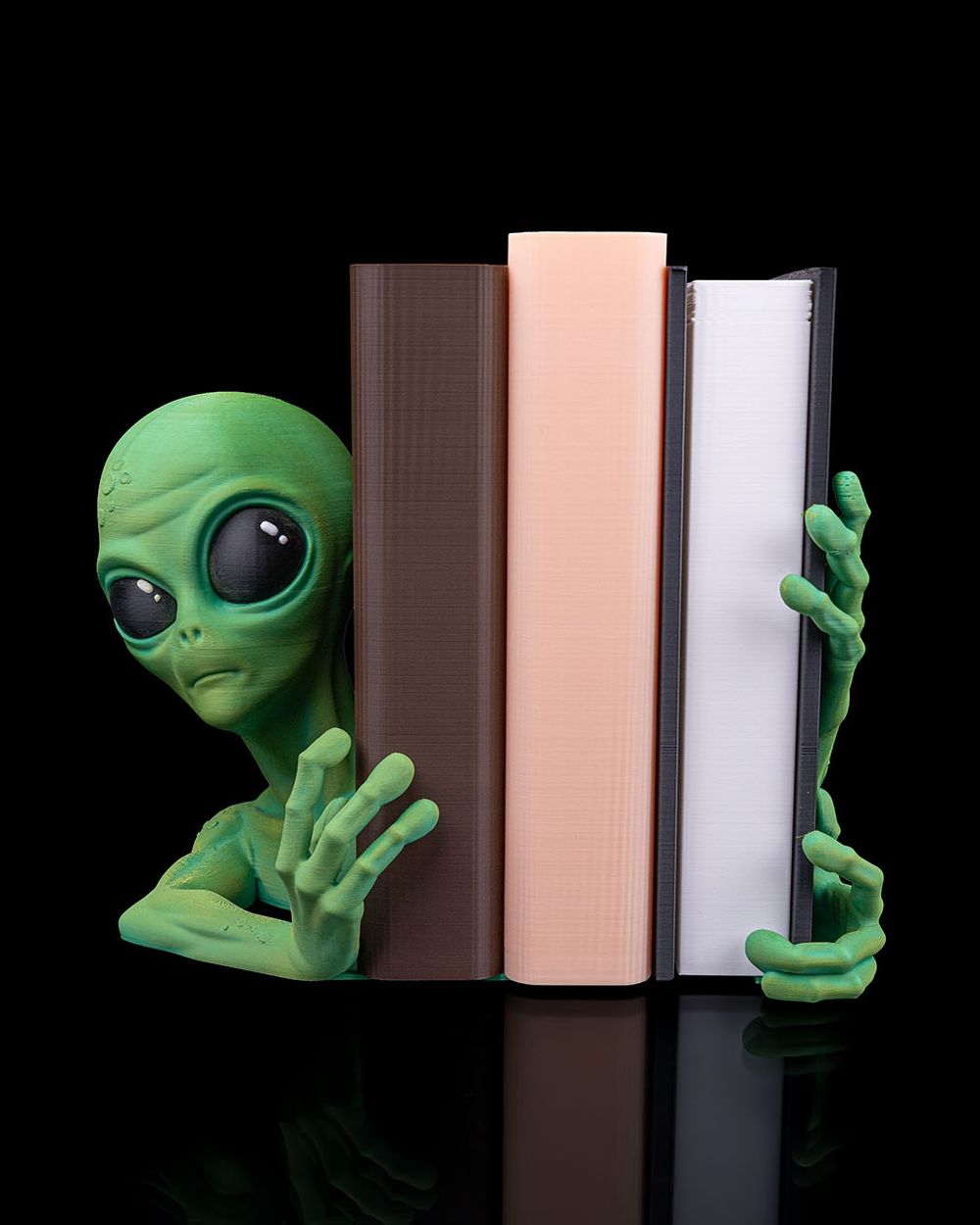 Shelf Invasion Bookend