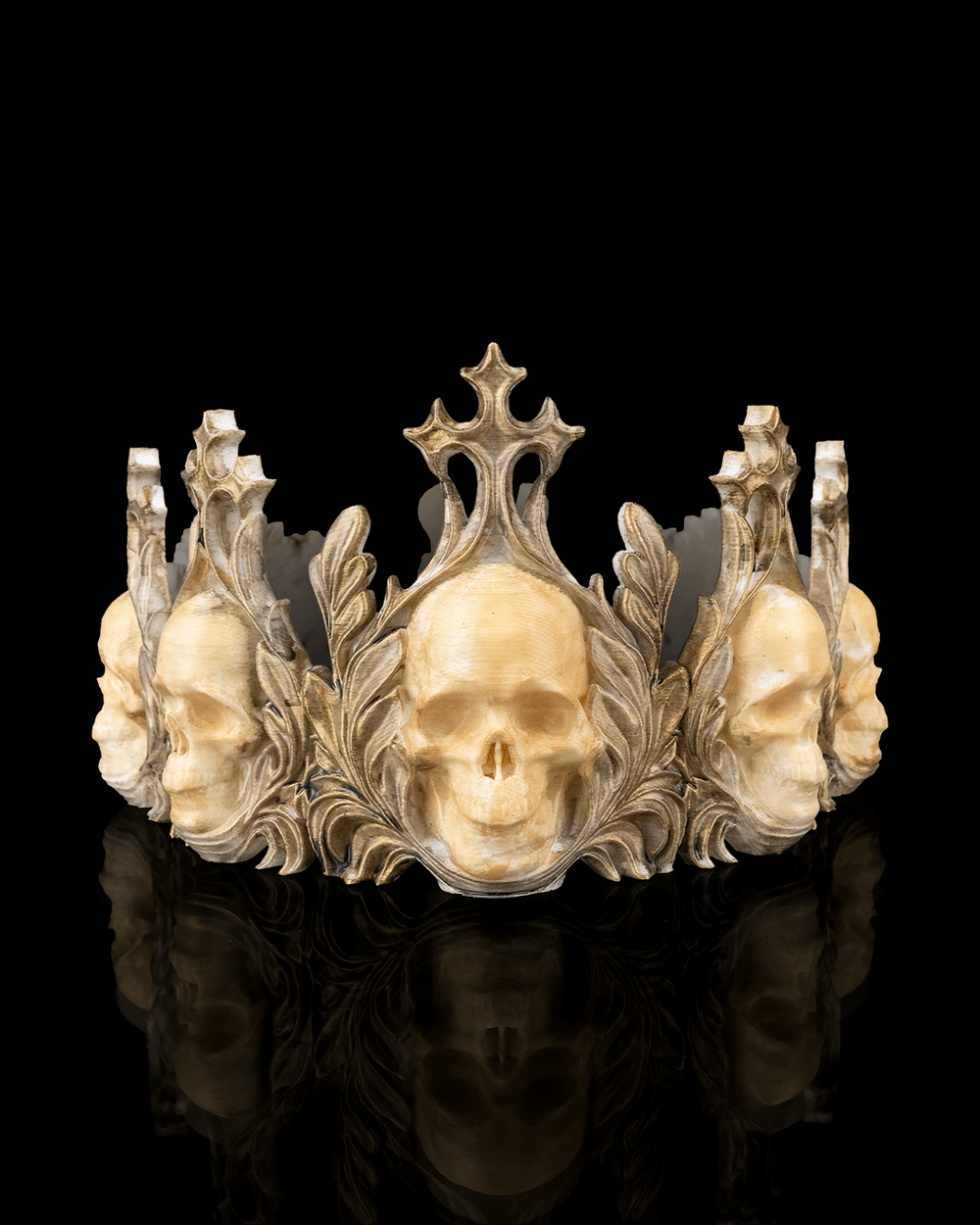 Dark Royalty Skull Crown